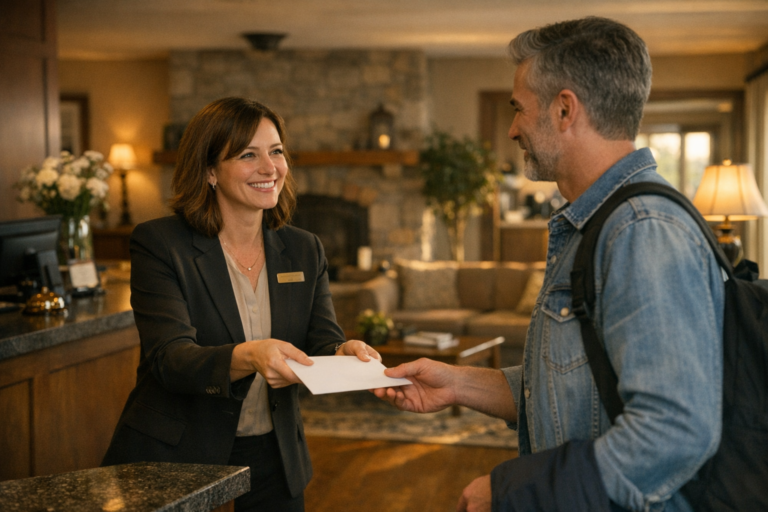 hotel staff guest service recovery gesture