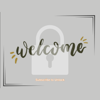 Welcome Card