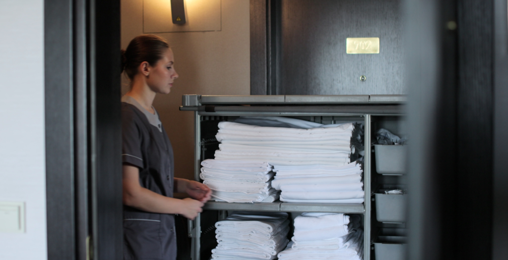 hotel housekeeping process small hotel room cleaning efficiency