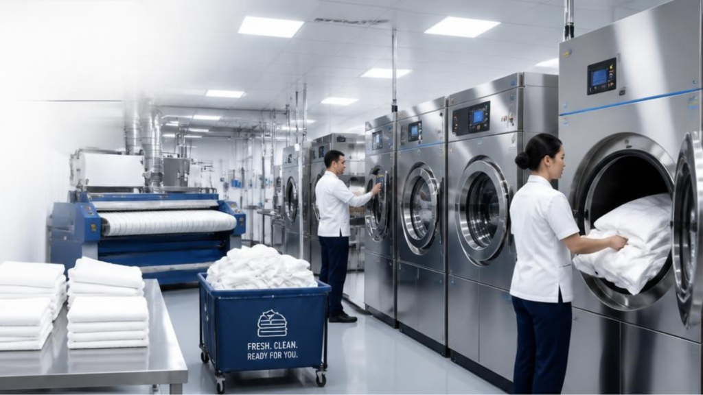 hotel laundry process OSTRO