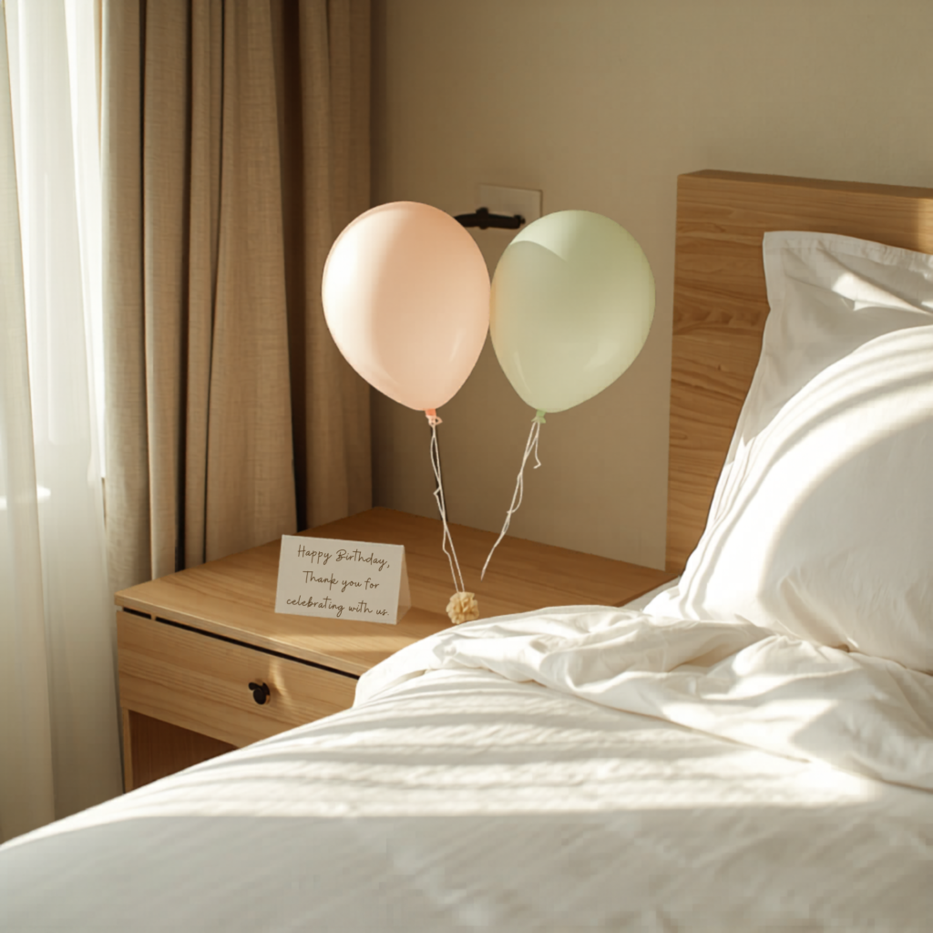 guest note memorable experience small hotel 