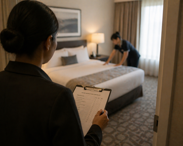 room inspection supervisor checklist inspection